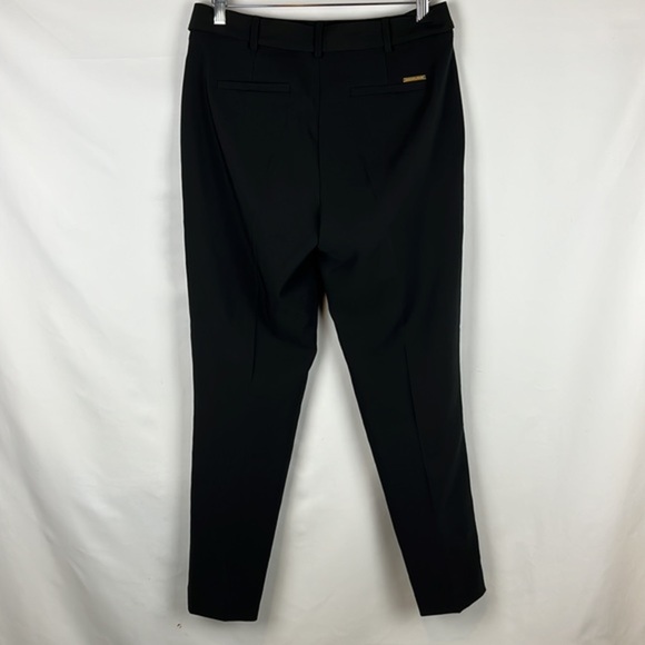 Michael Kors Black Trouser Belted Career Pants Size 4 - Picture 7 of 11